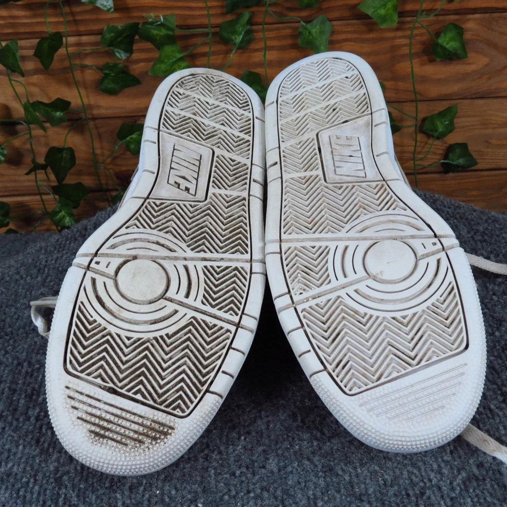 Nike Air Prestige IV Low Men Sneakers Size 8 White Leather Classic Casual Shoes